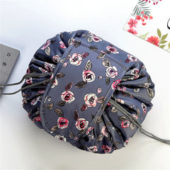 Lazy Drawstring Cosmetic Travel Magic Storage Make Up Bag Pouch Toiletry Case AU