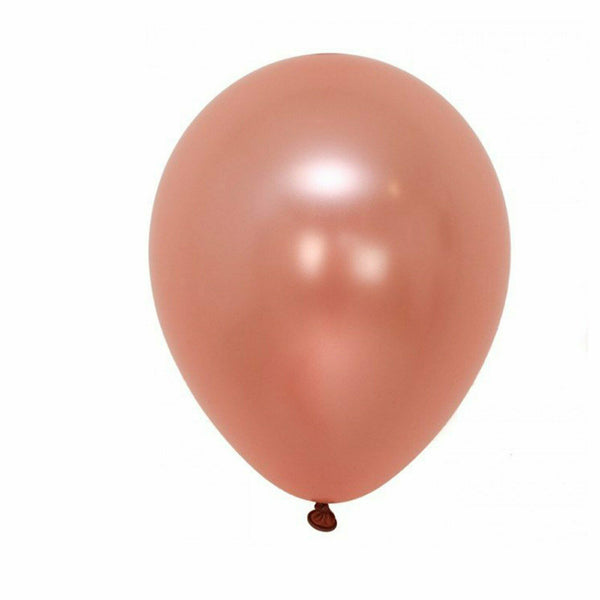 32X Rose Gold Confetti Balloons Latex Balloon Wedding Birthday Party Decorations - Lets Party