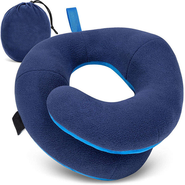 Soft Neck Pillow for Travel Comfortable & Breathable Memory Foam U Shaped Pillow