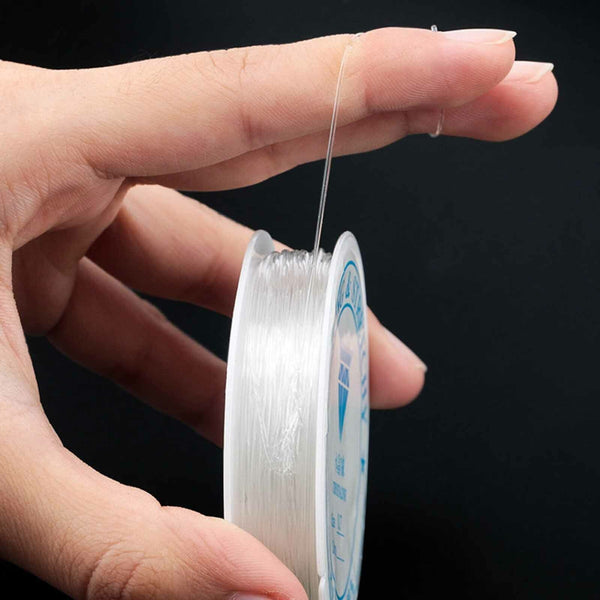 2 Rolls Super Strong Stretch Elastic Cord String Bead Beading Jewelry Bracelet - Lets Party
