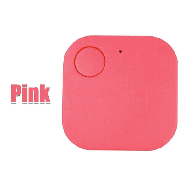 Pink GPS Tracker Kids Pets Keys Car Alarm Locator Realtime Finder Tag Tracking - Lets Party