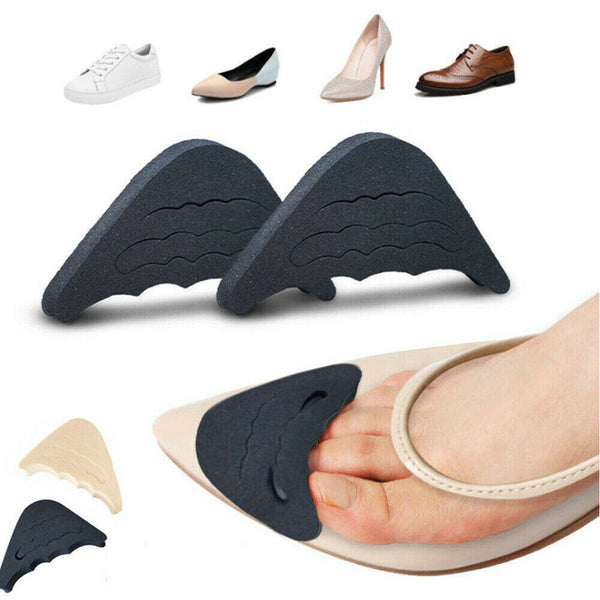 1/2Pair Shoe Filler Adjustment Thick Plug Forefoot Insert Toe Pain Relief Soft - Lets Party