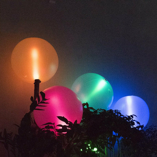 1/5/10/30x Glow Beach Ball Glow Sticks Balls Party Glow in the dark Toys 30cm - Lets Party