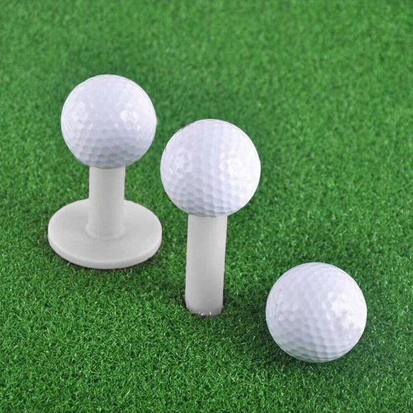 8x Rubber Driving Practice Golf Tees Holder Rubber Driving Range Home Training - Lets Party