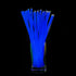 100 Blue Glow Sticks Bracelets Light Party Glowsticks Glow in the dark Toys Light - Lets Party