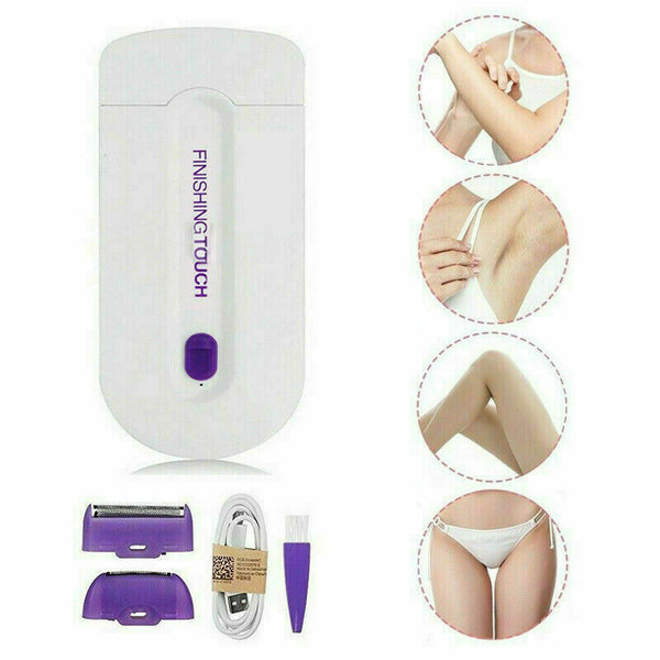 Women Laser Epilator Instant Pain Free Touch Hair Removal Remover Body Face - Lets Party