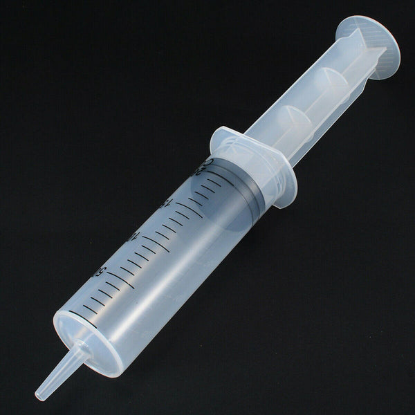 UP 20PCS 200ml Plastic Large Syringe Luer Measuring Nutrient Fit For Lab Kitchen