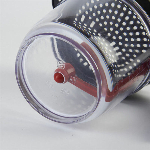 1L Fat Separator w/Bottom Release Fat Dispenser Gravy Strainer Kitchen Tool