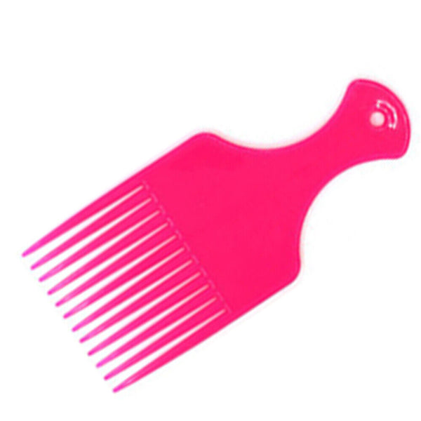 Afro Wide Tooth Comb Detangle Hair Salon Wig Detangler Teeth Pocket Combs