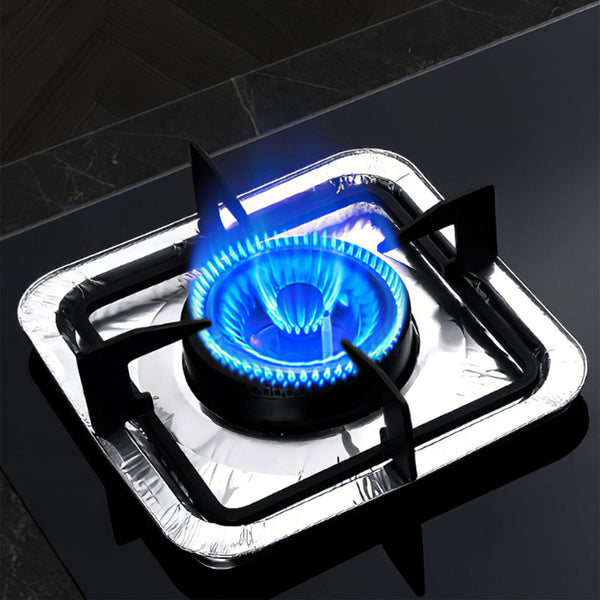 10PCS Stove Top Covers Reusable Non-stick Foil Gas Burner Protector Liner Tools