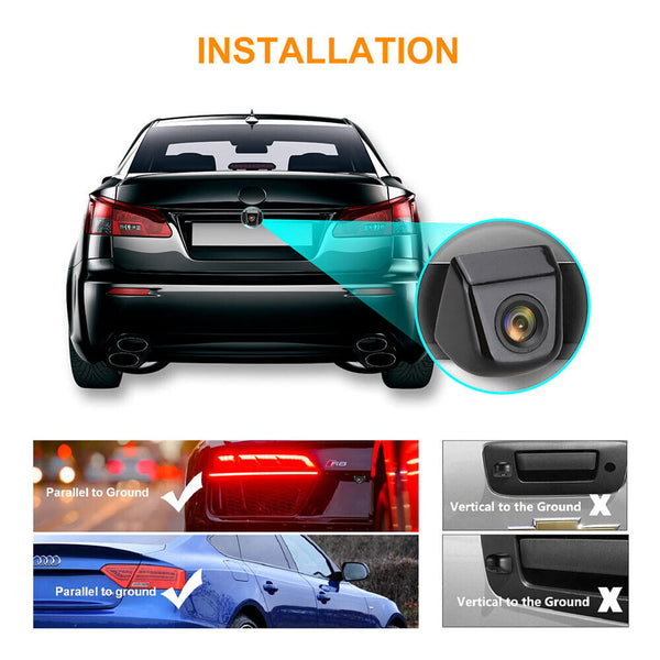 Waterproof HD 170° Car Reverse Backup Night Vision Camera Rear View Parking Cam