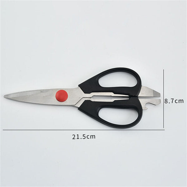 3Kind Heavy Duty Stainless Steel Kitchen Scissors Shear Fish Chicken Can Opener