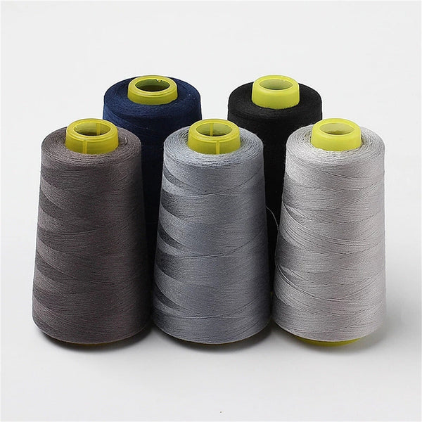 4PCS Overlocker Thread Polyester Yarn Sewing Thread Roll Machine Hand Embroidery