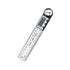 0-360° Digital Angle Finder 200mm Ruler Protractor Measure Meter Stainless Steel