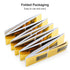 400PCS Nails Gel Extension Sticker Nail Art Acrylic Gold Nail Forms Tips Guide