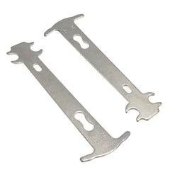 2PCS Chain Checker Bike Measure Tool Repair Checker Wear Indicator Bicycle Gauge