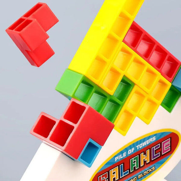 Tetra Tower Balance Stacking Blocks Game Team Toys Gifts Kids Adults AU