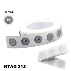 NFC Tags 40pk – NTAG213 Programmable Stickers