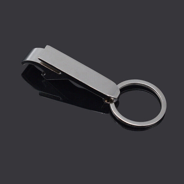 Bottle Opener Keyring Keychain Metal Beer Bar Tool Claw Gift Wall Key Ring