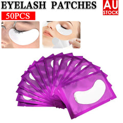 2000 x Under Eye Curve Eyelash Pads Gel Patch Lint Free Lash Extension Beauty AU