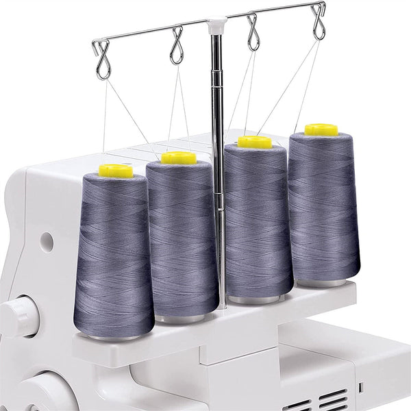 4PCS Overlocker Thread Polyester Yarn Sewing Thread Roll Machine Hand Embroidery