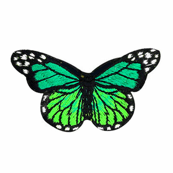 10pcs Butterfly Embroidered Cloth Iron On Patch Sew Motif Applique Craft