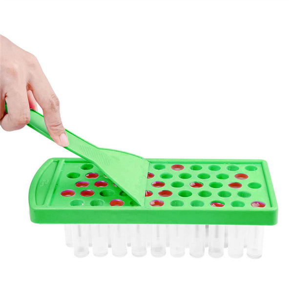 5ML Lip Balm Filling Tray & Spatula Set 50 Lip Balm Containers Handmade DIY Tool