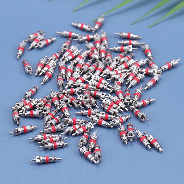 100PCS Car Valve Core Remover Tool Truck Replacement Tire Tyre Valve Stem Core