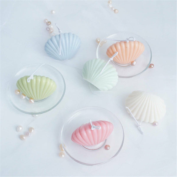 DIY Aromatherapy Candle 3D Silicone Moulds DIY 3D Seashell Shell Candle Mould AU