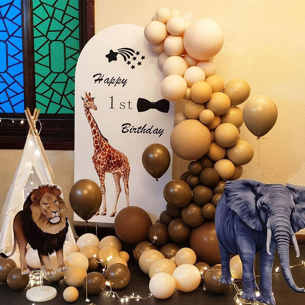 118 pcs Coffee Balloon Arch Garland Kit Set Baby Shower Wedding Birthday Party
