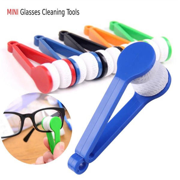 5pcs Wipe Soft Mini Cleaning Brush Spectacles Eyeglass Cleaner Eye Glasses Lens
