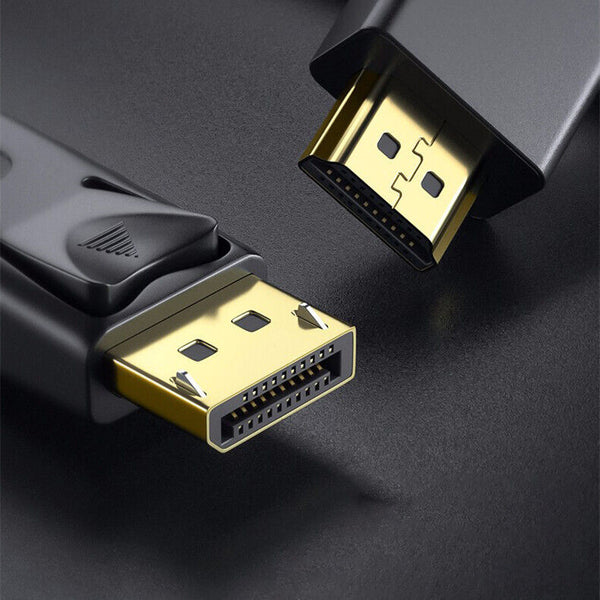 Displayport DP to HDMI Cable Male to Male HD 4K 1080P High Speed Display Port