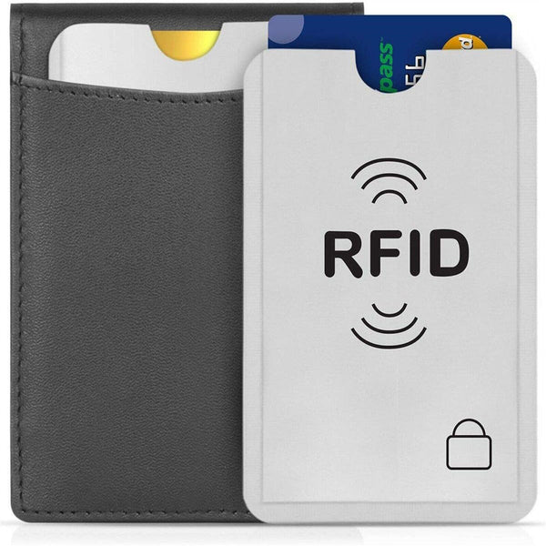 RFID Blocking Sleeve Secure Credit Debit Card ID Protector Anti Scan AUS
