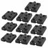 5PCS 2-Leaf Reinforced Plastic Door Bearing Hinge New Tools Black 48mm x 48mm AU