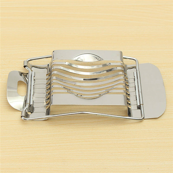 Stainless Steel Boiled Egg Slicer Cutter Mushroom Tomato Ham Kitchen Chopper