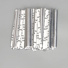200PCS Nose Bridge Strip Aluminum Wire Adhesive Metal for Face Mask Making NEW