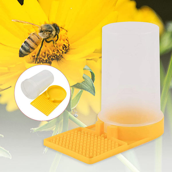 4PCS Bee Water Feeder Drinking Nest Cup Entrance Beekeeping Beekeeper Beehive AU