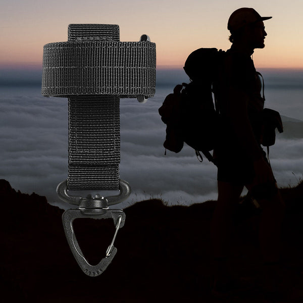 Durable Glove Holder Strap Climbing Rope Hanger Hook Clip Accessories
