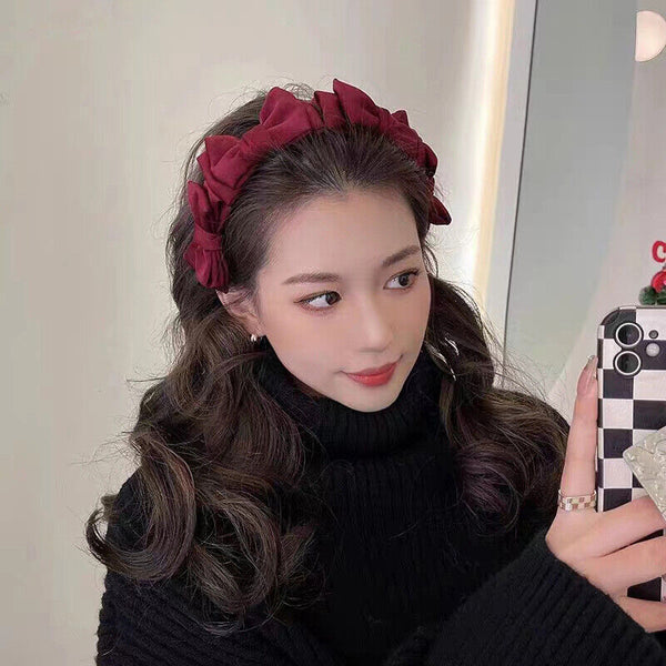 Hair Band Sponge Headband Female Hairbands Korean Style Headwear Wide Hair Hoop