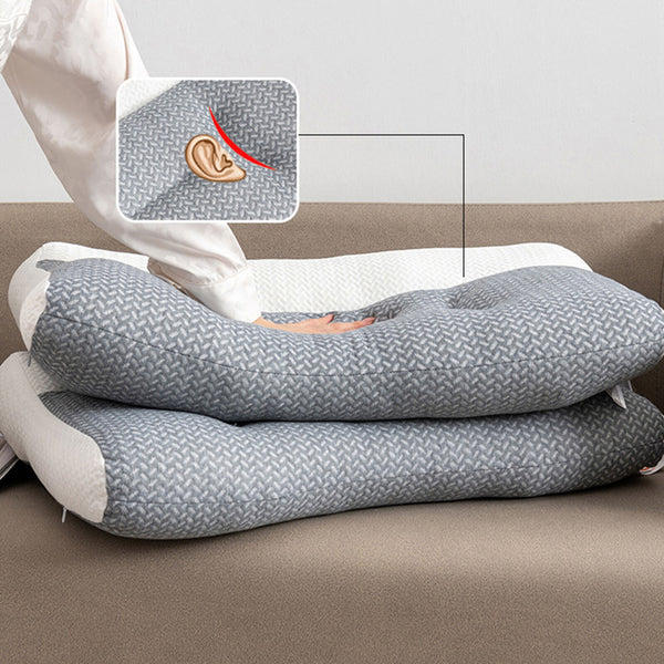 Aus Made Ergonomic Pillow Adjustable Contour Orthopedic Cervical Bed Pillow Ergo - Lets Party