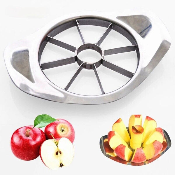 1PC Apple Fruit Corer Knife Slicer Divider Cutter Peeler Home Stainless Steel AU