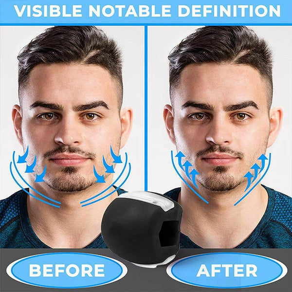 JawLine Exercise Facial Toner Jaw Muscle Exerciser Fitness Neck Face Toning tool - Lets Party