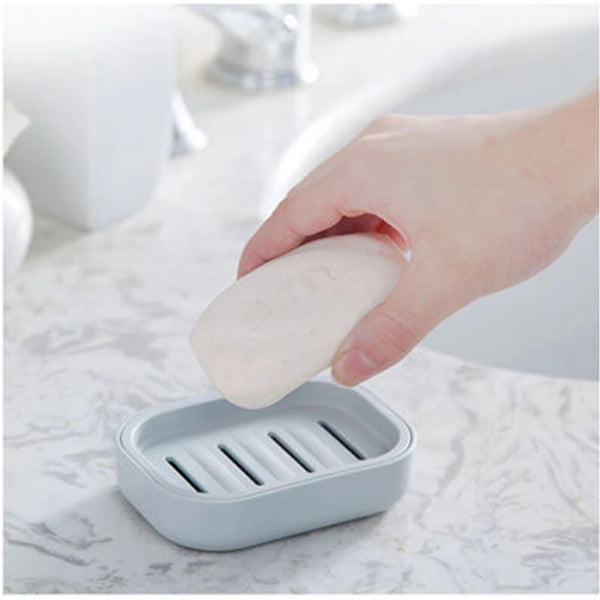 Soap Holder Dish Bathroom Shower Storage Plate Stand Box Container Case