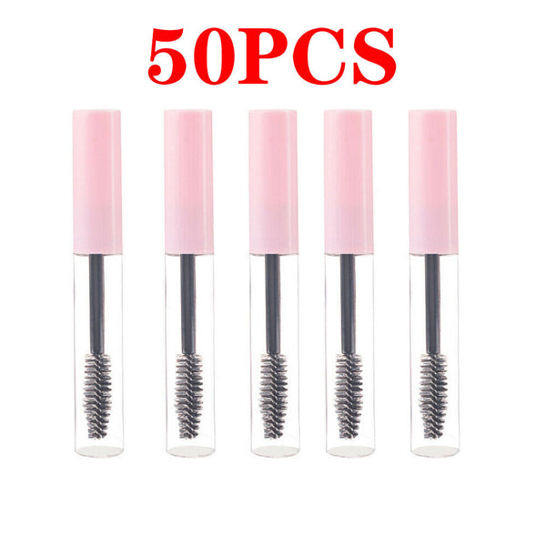 Pink 10ml Portable Empty Mascara Eyelash Tube Vial Cream Container Travel Bottle