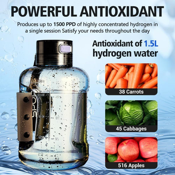 Hydrogen Rich Rich Hydrogen Water Generator Portable Hydrogen Water Bottle