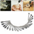 20pcs 6mm Head Diamond Burr Grinding For Dremel Rotary Drill Bit 3mm Shank Tool