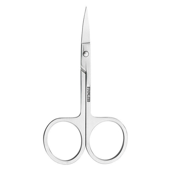 10x Stainless Steel Manicure Eyebrow Nose Eyelash Cuticle Scissors Curved Tools
