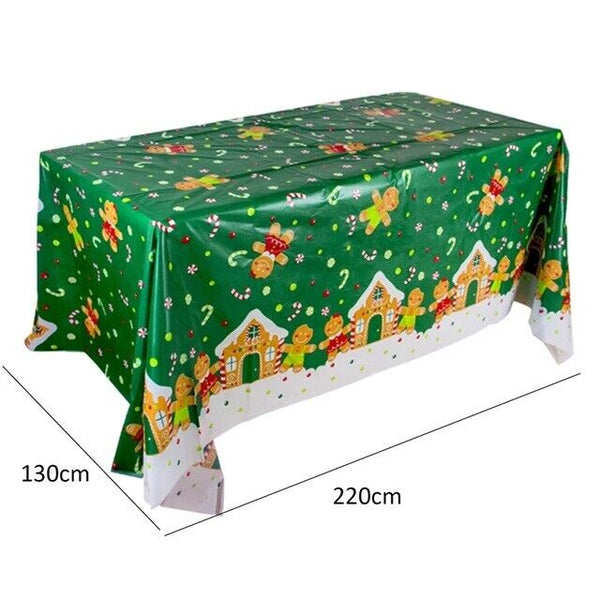 130cm x 220cm Christmas Table Cover Party Supplies XMAS Decoration