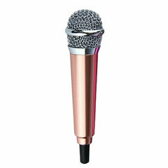 Mini Microphone Portable Vocal Instrument Mic for Mobile Phone Laptop Notebook A