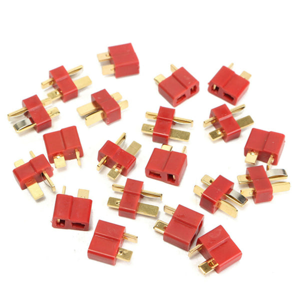 UP 40PCS T Plug Male & Female Deans Connectors Style For RC LiPo Battery New AU